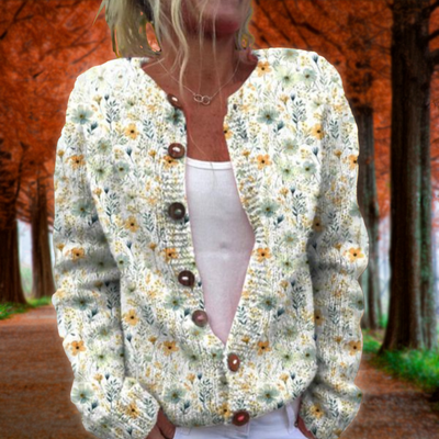 Lowri | Veste élégante avec imprimé floral
