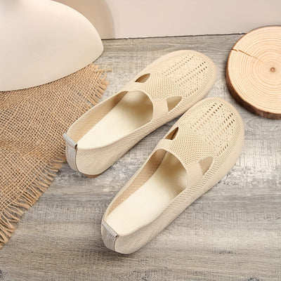 Elodie｜Chaussures plates tricotées pour femmes