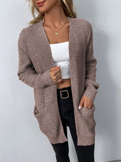 Tatiana - Cardigan à manches longues en maille
