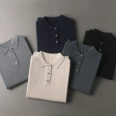 VALENTINO™ | Polo 100% Cachemire à Manches Longues