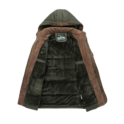 MAX - VESTE D'HIVER ENDUITE EN POLAIRE