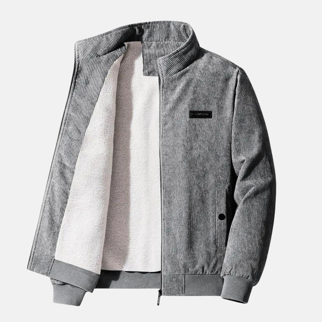 Hugo | Veste en velours côtelé doublée