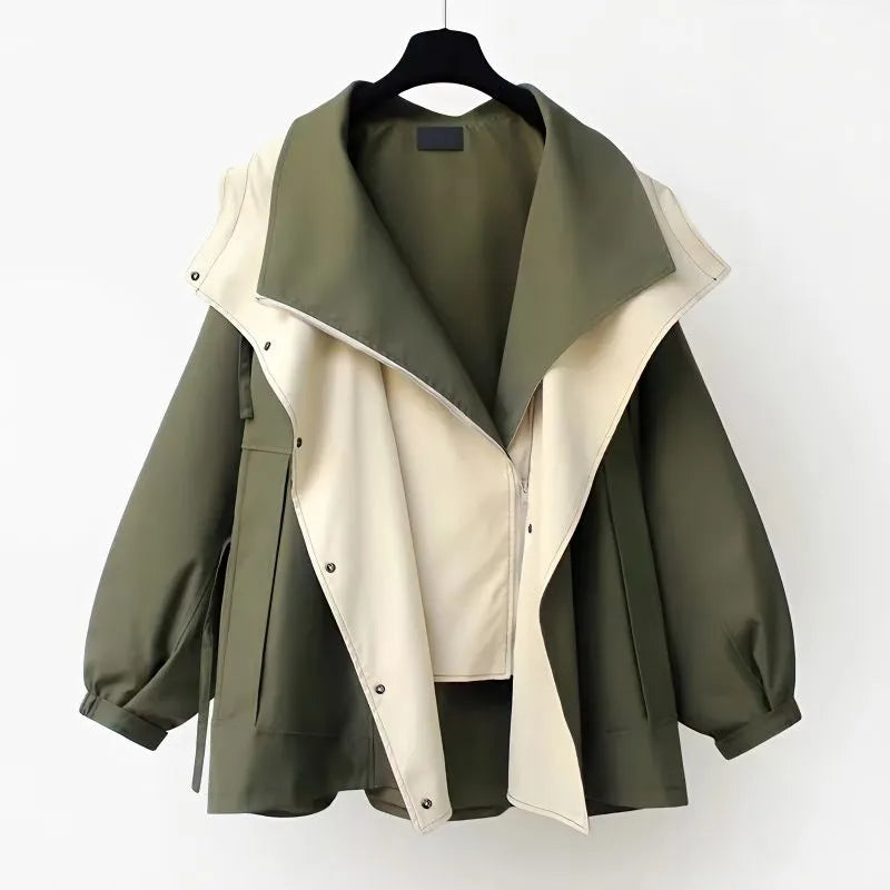 Lilian – Trench-coat stylé et déperlant