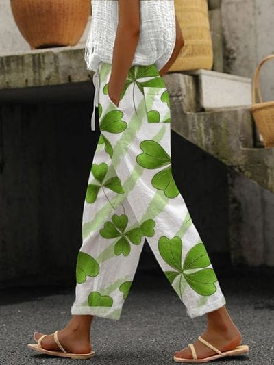 Solène｜Pantalons floraux d'été