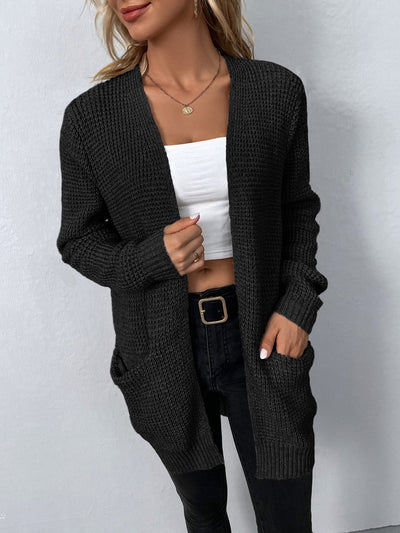 Tatiana - Cardigan à manches longues en maille