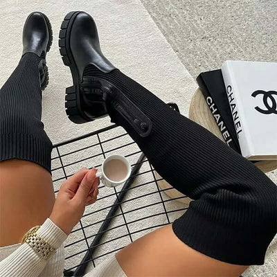 CUISSARDES CAPRICE EN MAILLES STRETCH