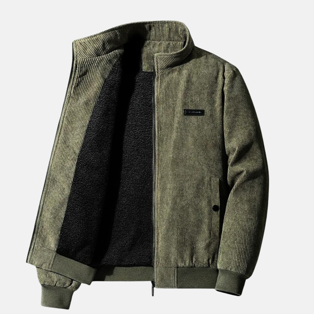 Hugo | Veste en velours côtelé doublée