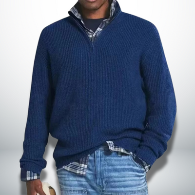 Caleb™ | Pull chaud avec col