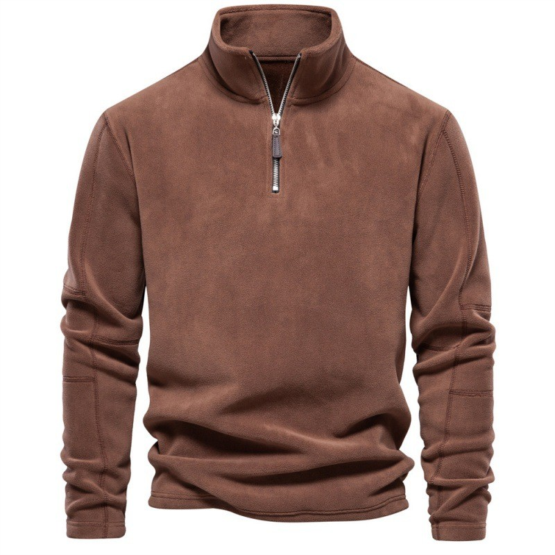 Joshua™ | Pull en polaire avec zip quart