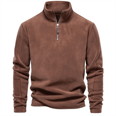 Joshua™ | Pull en polaire avec zip quart