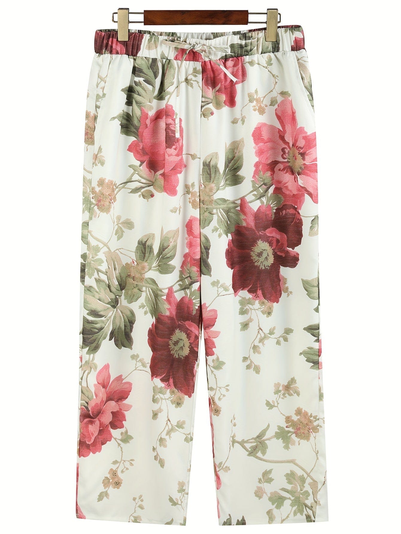 Solène｜Pantalons floraux d'été