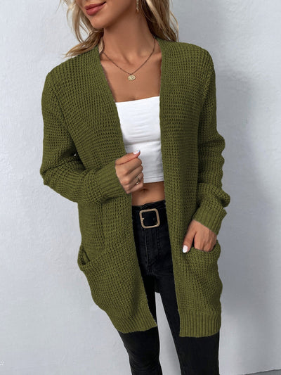 Tatiana - Cardigan à manches longues en maille