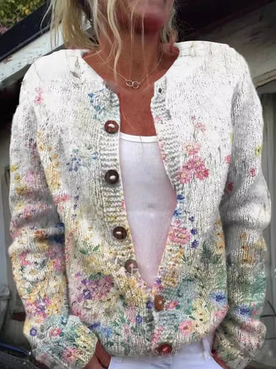 Irma | Cardigan à motif floral