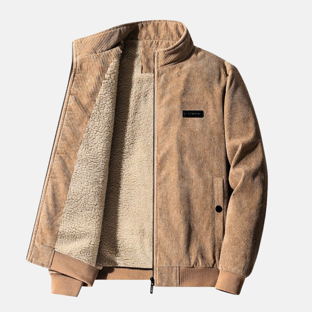 Hugo | Veste en velours côtelé doublée