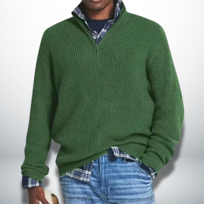 Caleb™ | Pull chaud avec col
