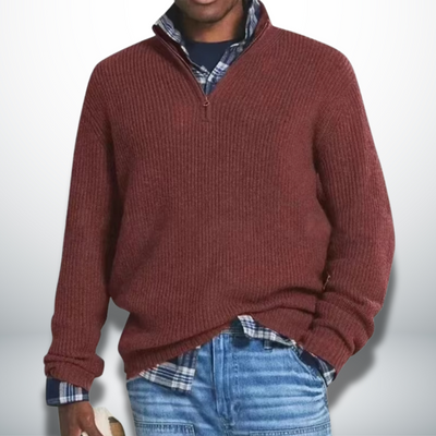 Caleb™ | Pull chaud avec col