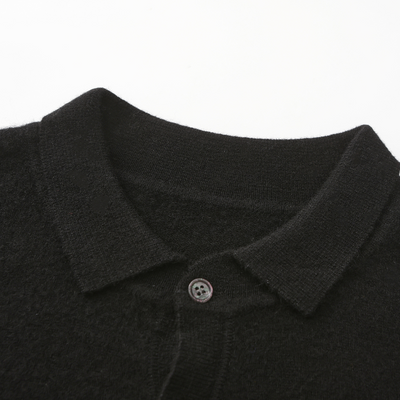 VALENTINO™ | Polo 100% Cachemire à Manches Longues