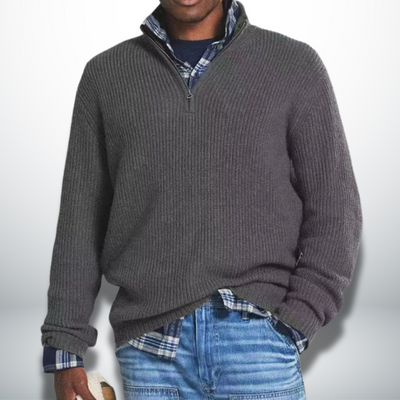 Caleb™ | Pull chaud avec col