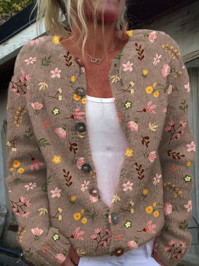 Irma | Cardigan à motif floral