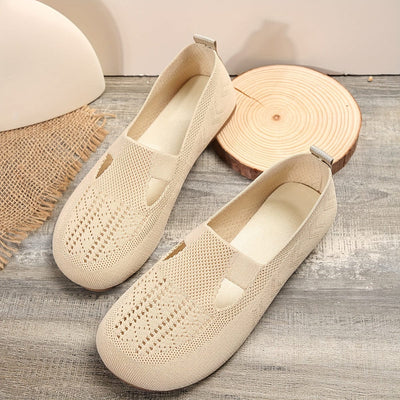 Elodie｜Chaussures plates tricotées pour femmes