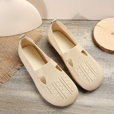 Elodie｜Chaussures plates tricotées pour femmes