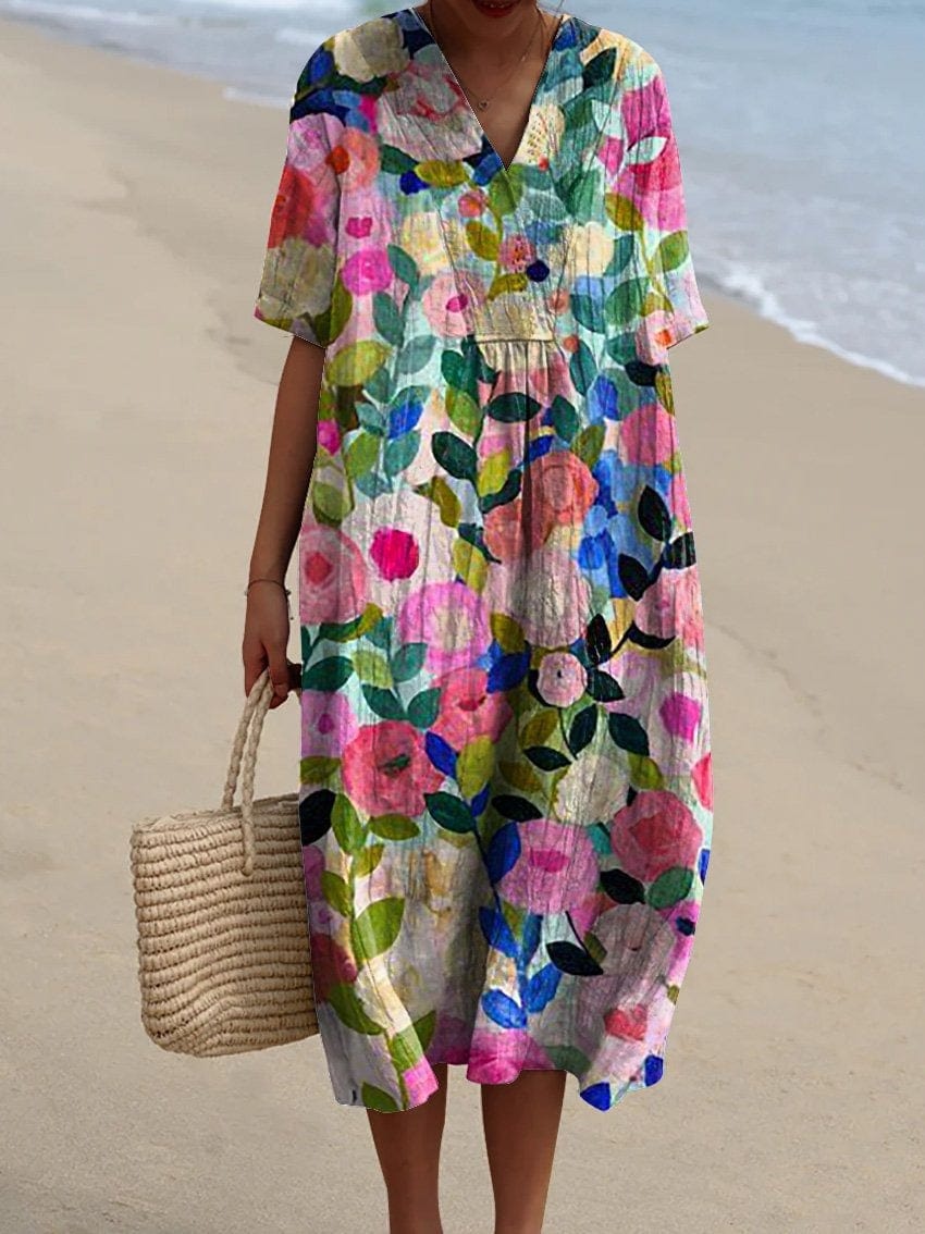 Martina｜Robe colorée pour le printemps