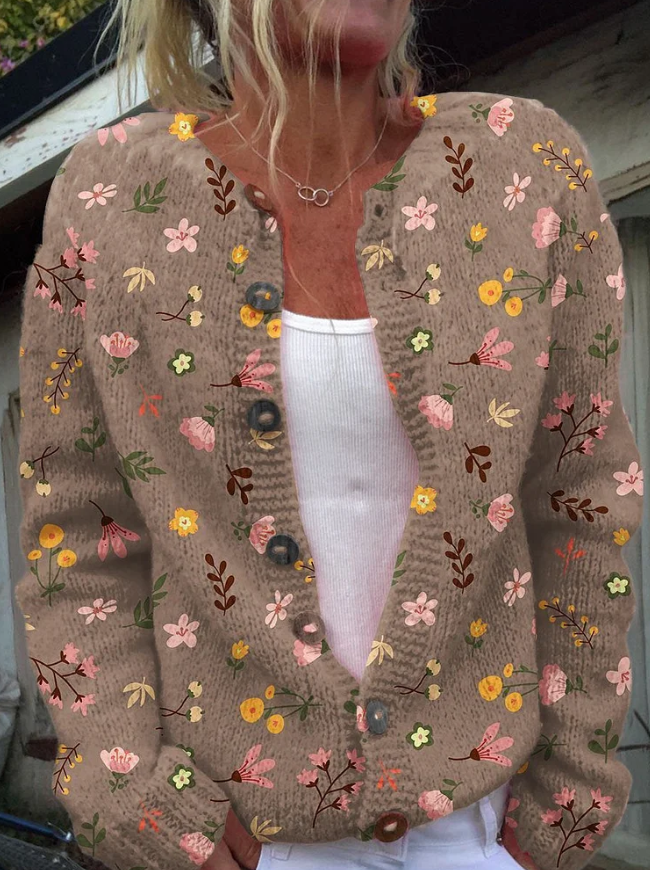 Lowri | Veste élégante avec imprimé floral