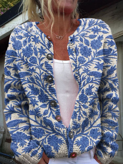 Irma | Cardigan à motif floral