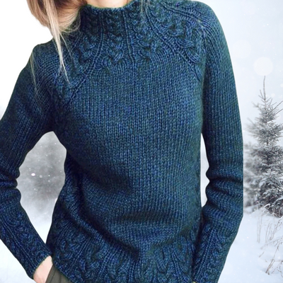 Marijke | Pull col roulé élégant