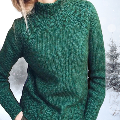 Marijke | Pull col roulé élégant