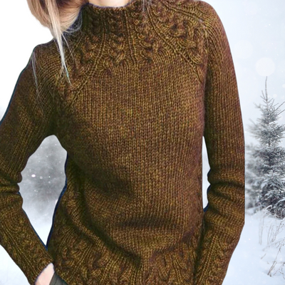 Marijke | Pull col roulé élégant
