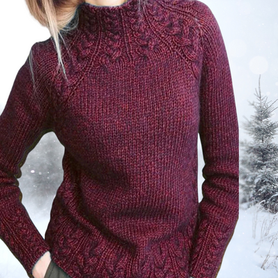 Marijke | Pull col roulé élégant