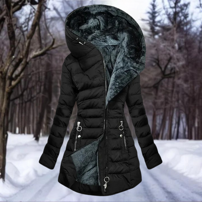 Senna - Manteau élégant en peluche