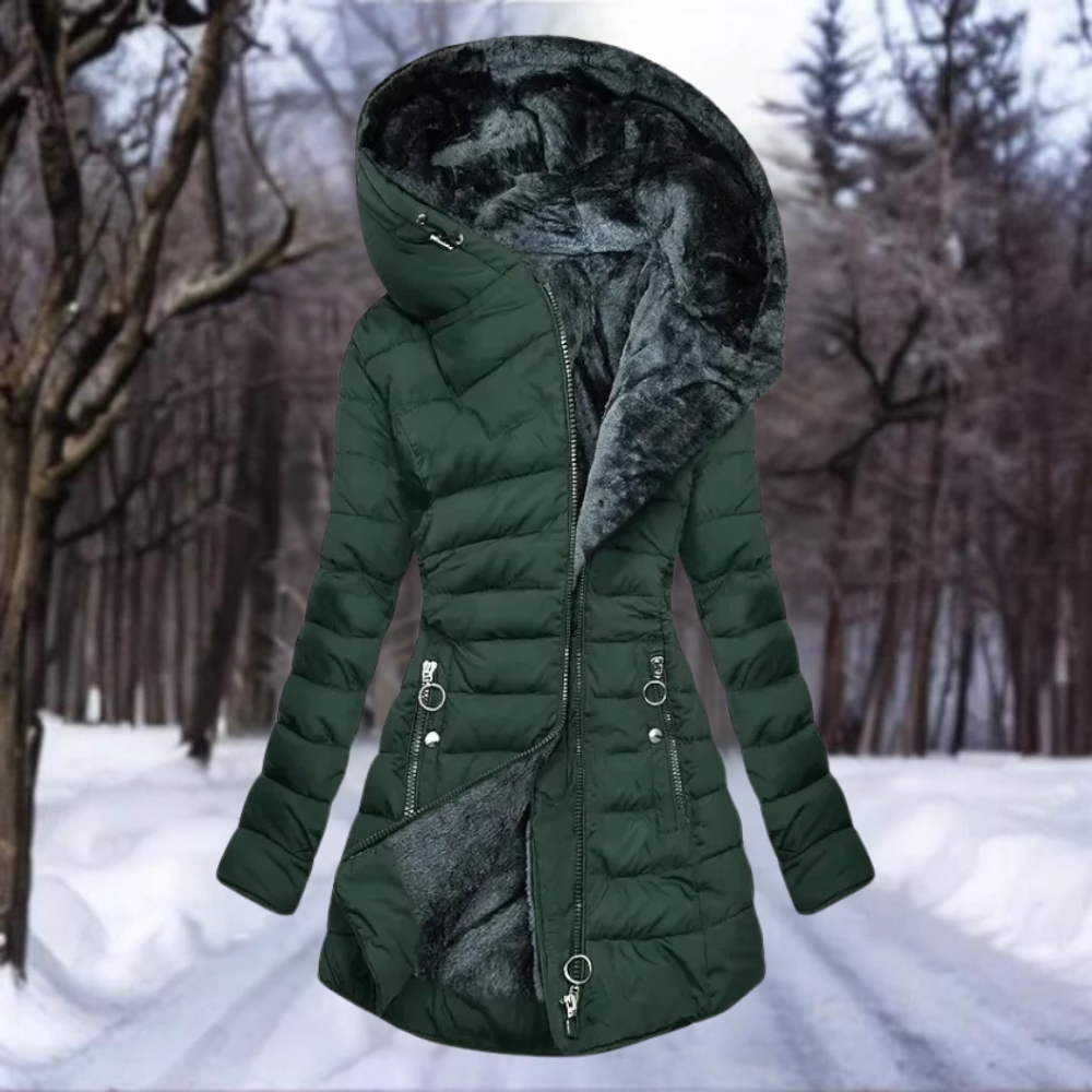 Senna - Manteau élégant en peluche