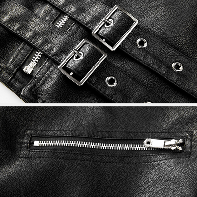 Veste en Cuir Boulevard