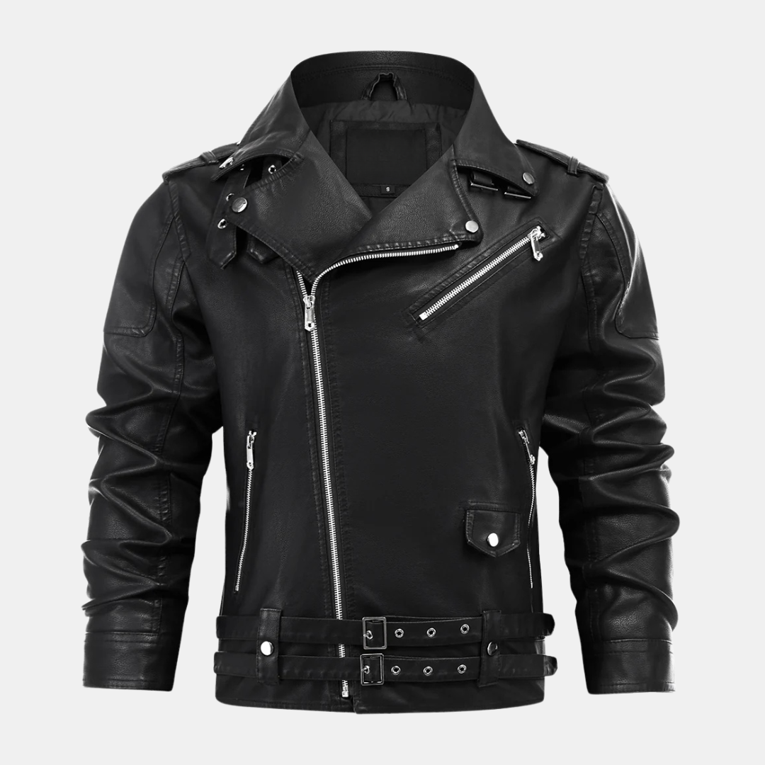 Veste en Cuir Boulevard