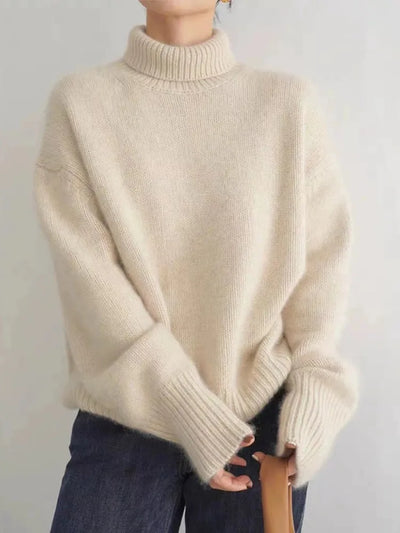 Linea Cashmere - Pull à col roulé