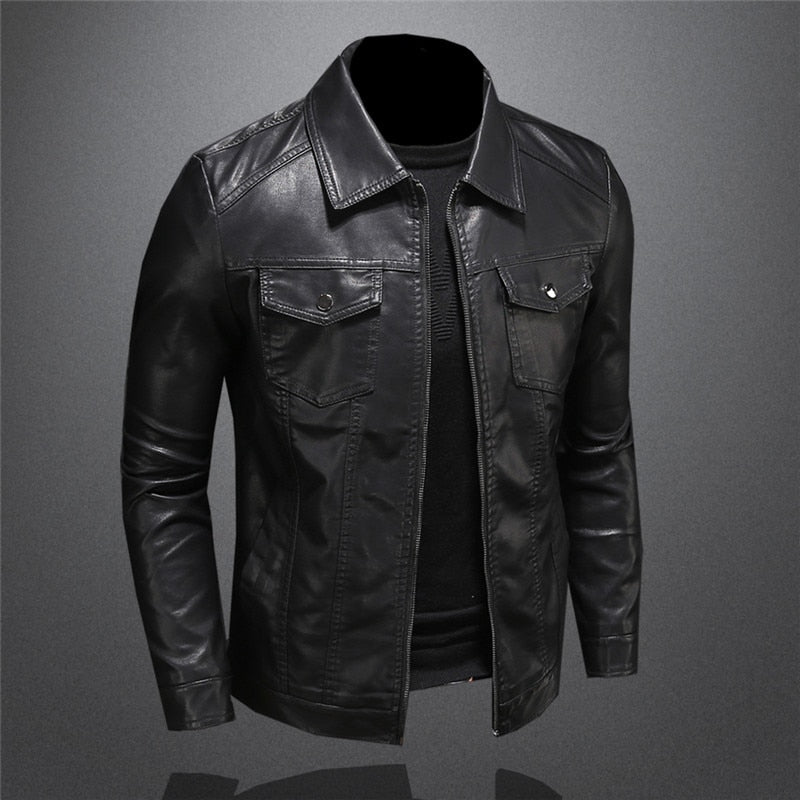 Aubert | Veste en cuir élégante
