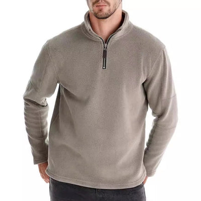 Joshua™ | Pull en polaire avec zip quart