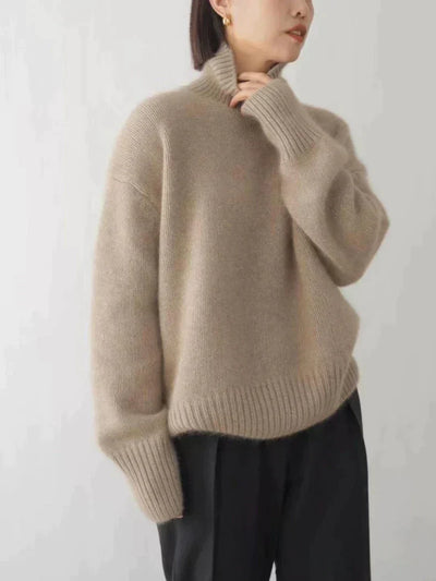 Linea Cashmere - Pull à col roulé