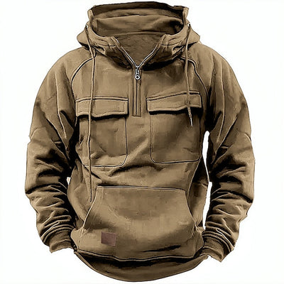 Xavier™ Prime - Sweat à capuche d'hiver confortable avec fermeture éclair