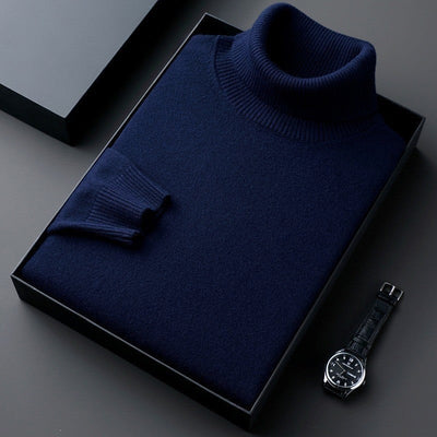 Alexander | Pull à col roulé tricoté