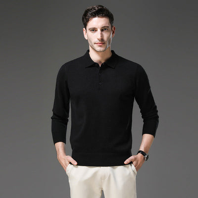 Rafael | Pull Polo en Cachemire