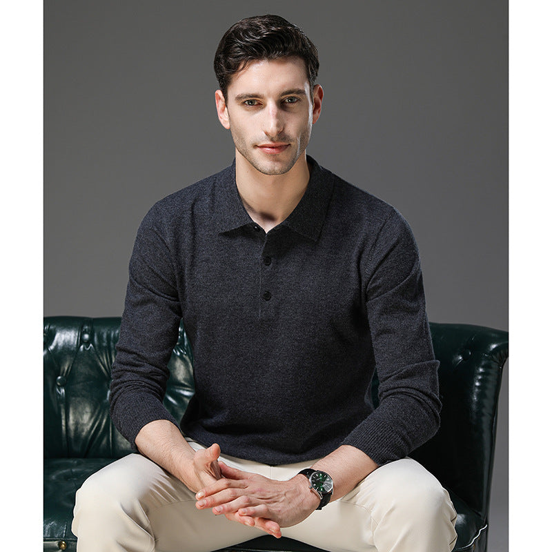 Rafael | Pull Polo en Cachemire