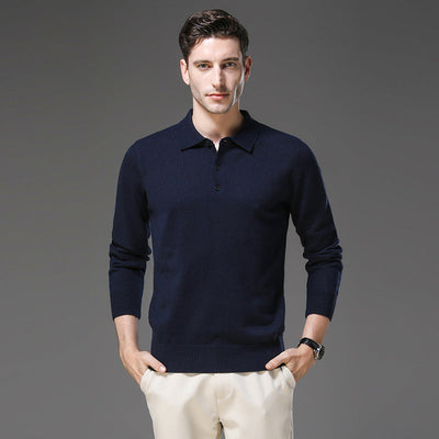 Rafael | Pull Polo en Cachemire