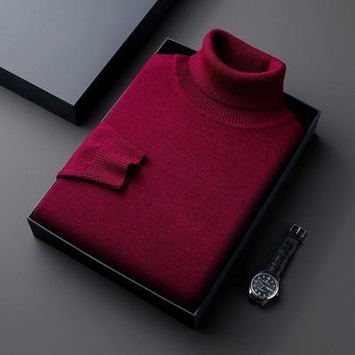 FRANCO™ | Pull Élégant à Col Montant