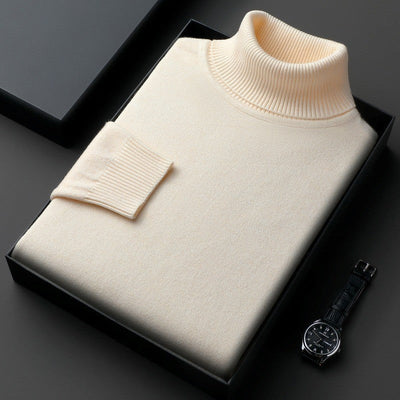 Alexander | Pull à col roulé tricoté