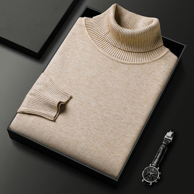 Alexander | Pull à col roulé tricoté