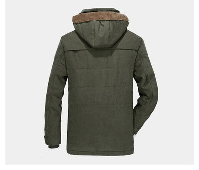 MAX - VESTE D'HIVER ENDUITE EN POLAIRE
