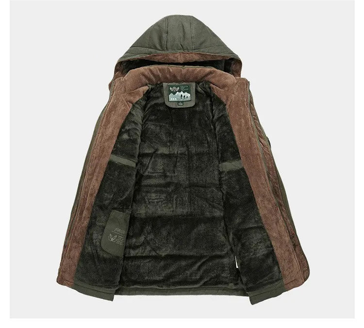 MAX - VESTE D'HIVER ENDUITE EN POLAIRE